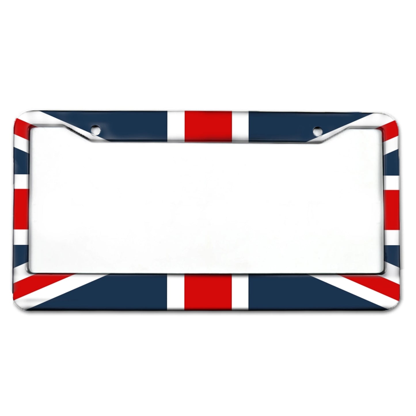 Sleek Universal Aluminum License Plate Frame