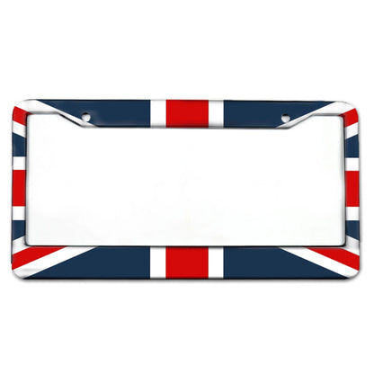 Sleek Universal Aluminum License Plate Frame