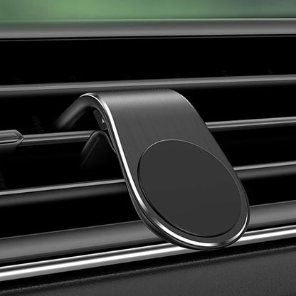 Magnetic Car Phone Holder – Air Vent Clip Mount for iPhone, Samsung, Xiaomi, LG – Car Mobile & GPS Stand
