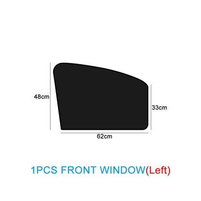 Magnetic Car Sunshade Curtains – Double-Sided UV Protection Window Sun Shield Cover