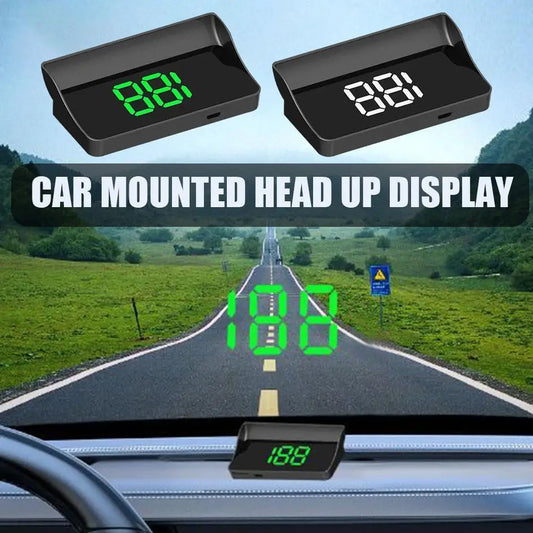 Car Head-Up Display (HUD) – Digital KMH Speedometer GPS Projector for Windshield