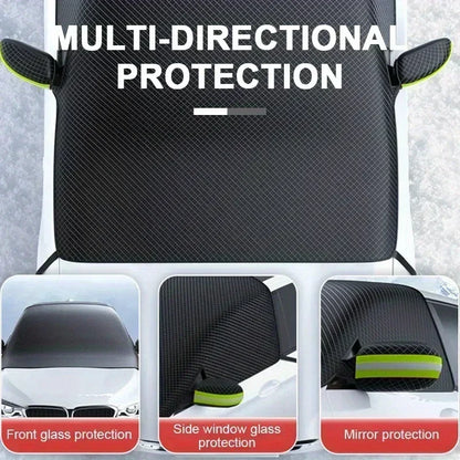 Car Windshield Snow Cover – Ice & Snow Protector for Front Window