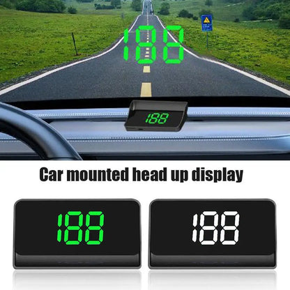 Car Head-Up Display (HUD) – Digital KMH Speedometer GPS Projector for Windshield