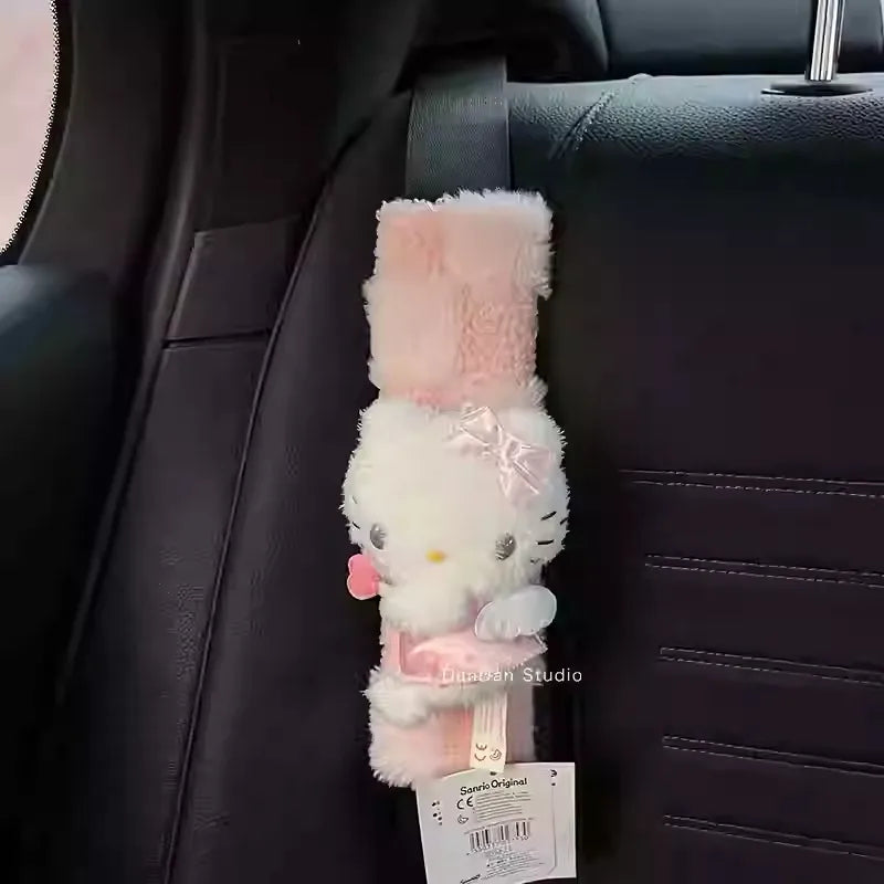 Plush Car Seat Belt Shoulder Cushion Pad