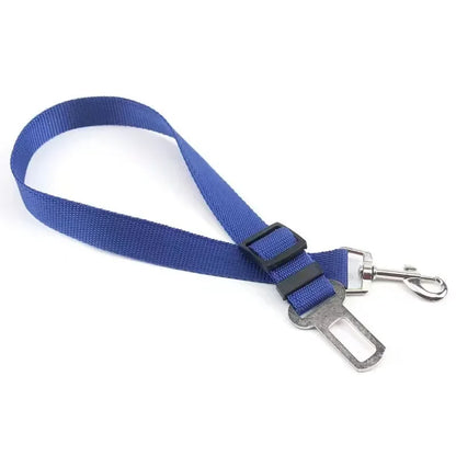 Dog Seat Belt, Dog Car Adjustable Seatbelts for Vehicle Nylon Pet Safety Heavy Duty & Elastic Car Harness for Dogs