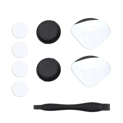 Car Rearview Mirror 360° Adjustable Wide-Angle Blind Spot & Reversing Assist Mirror