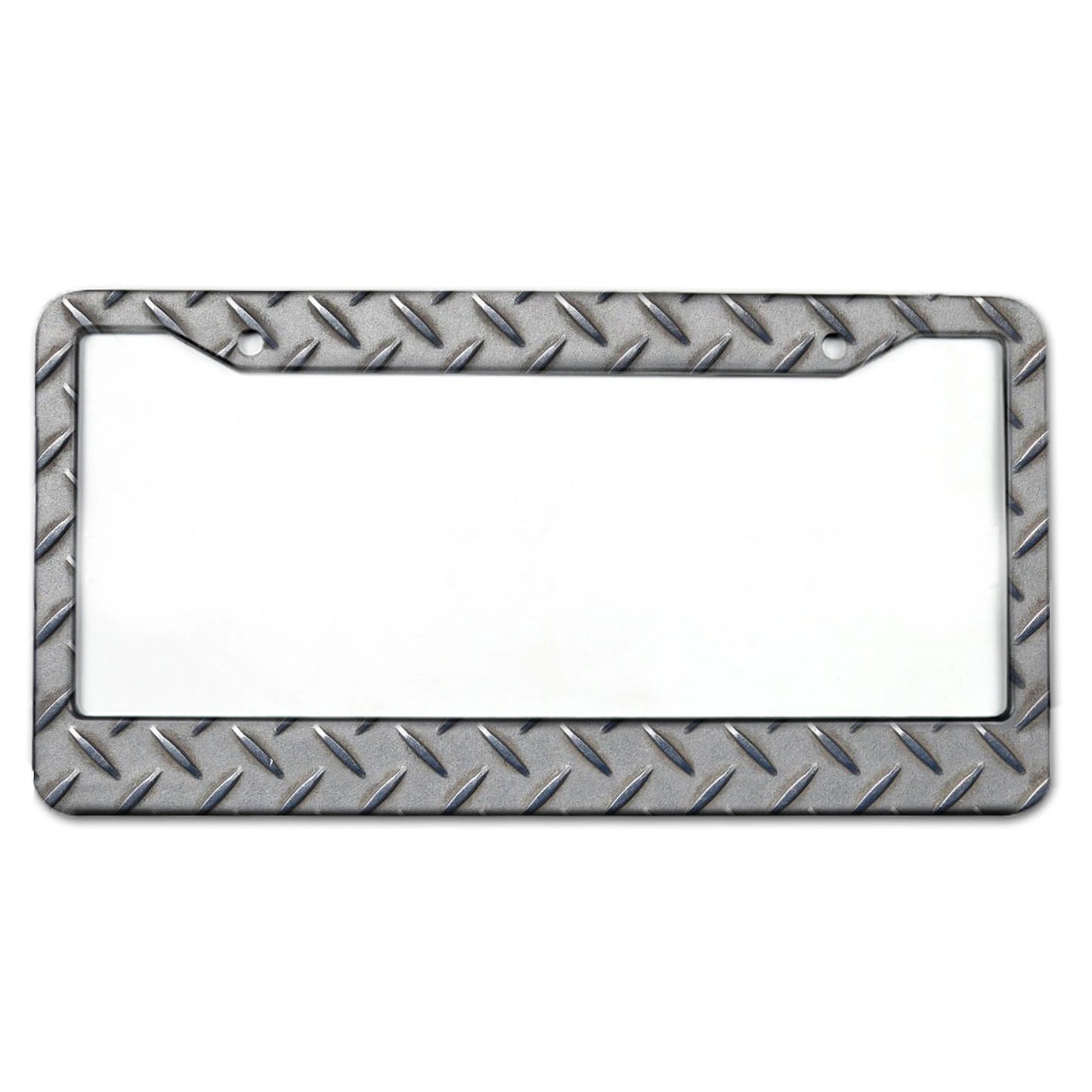Sleek Universal Aluminum License Plate Frame