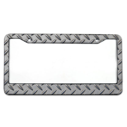 Sleek Universal Aluminum License Plate Frame