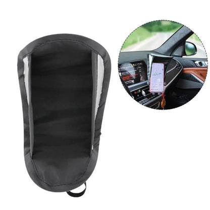 Car Phone Sunshade Cover with Silver Coating