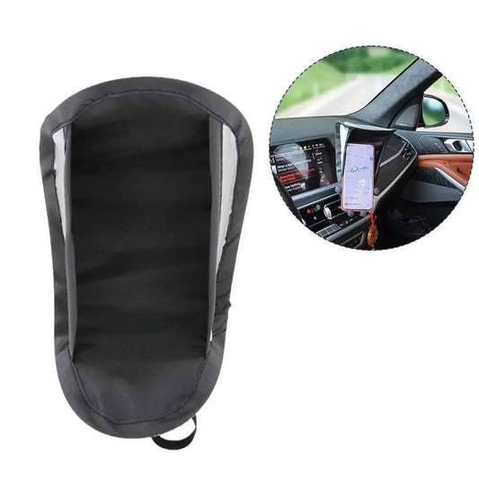 Car Phone Sunshade Cover with Silver Coating