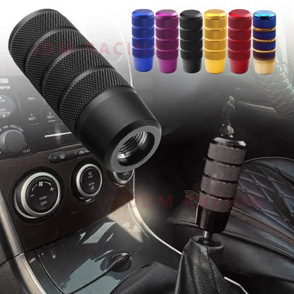 Universal Aluminum Gear Shift Knob with Anti Slip Grip for Manual Transmission Cars
