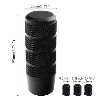 Universal Aluminum Gear Shift Knob with Anti Slip Grip for Manual Transmission Cars