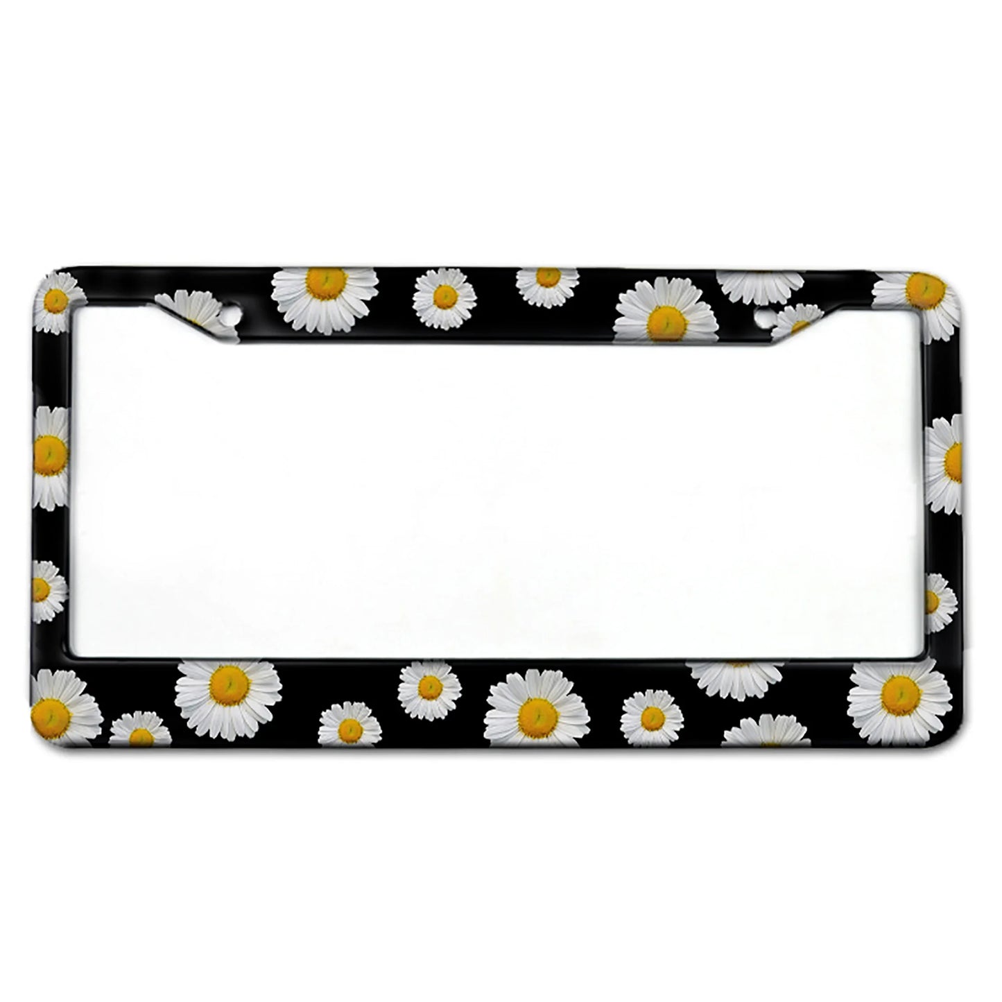 Sleek Universal Aluminum License Plate Frame