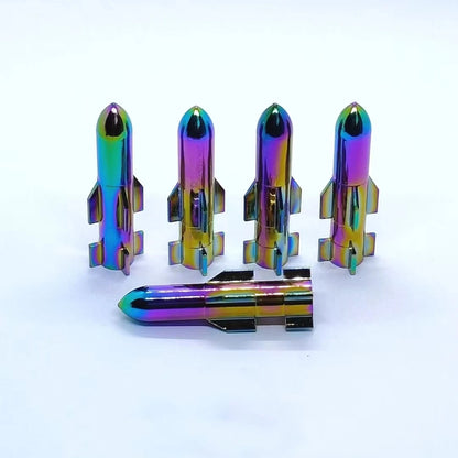 4 Piece Tire Valve Cap Set Dustproof Covers for Car Motorcycle Bike or Truck