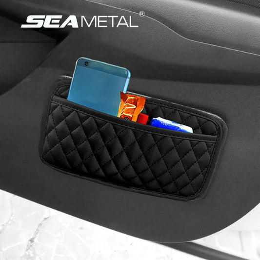 Multifunction Car Organizer Pocket Bag – Storage Pouch for Cards, Phone, Keys