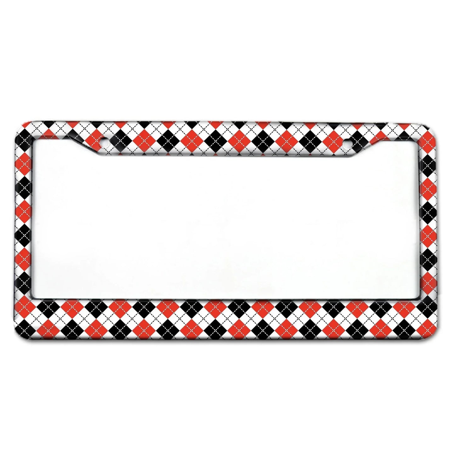 Sleek Universal Aluminum License Plate Frame