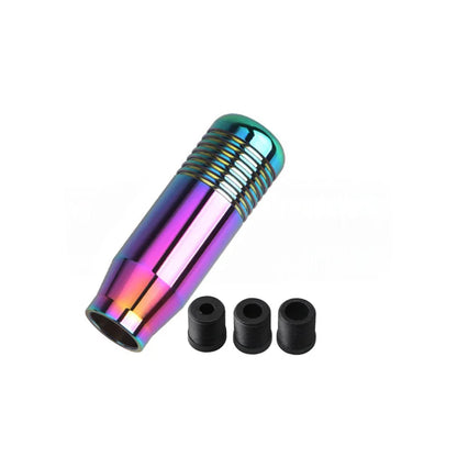 Universal Aluminum Gear Shift Knob for Manual Transmission Cars with 3 Size Adapters