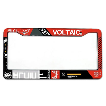 Sleek Universal Aluminum License Plate Frame