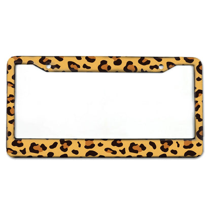 Sleek Universal Aluminum License Plate Frame
