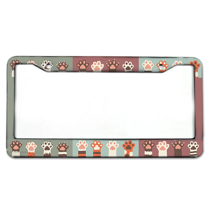 Sleek Universal Aluminum License Plate Frame