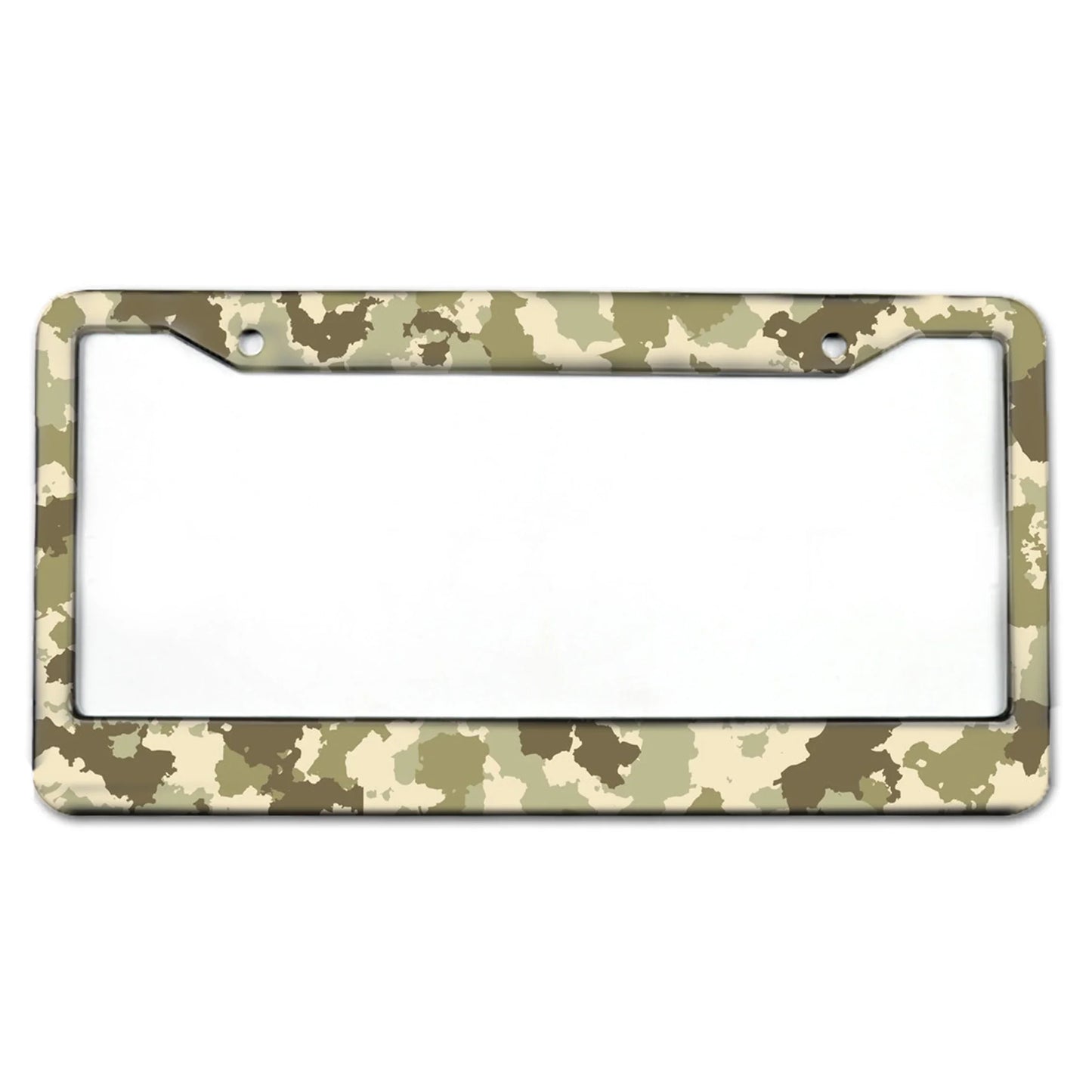 Sleek Universal Aluminum License Plate Frame