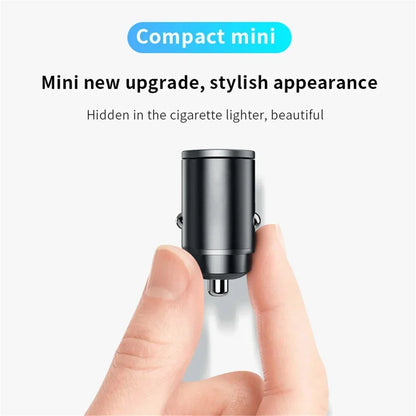 Dual USB 30W Car Charger – Fast Charging Adapter for 12V–24V Outlets