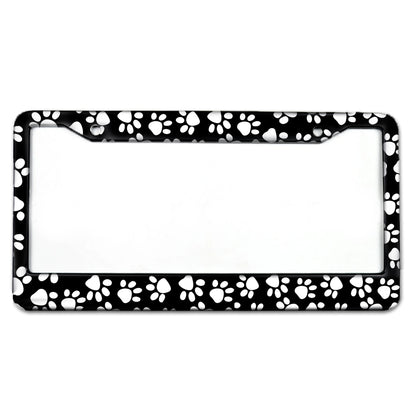 Sleek Universal Aluminum License Plate Frame