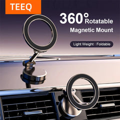 Magnetic Car Phone Mount Compatible With All Smartphones