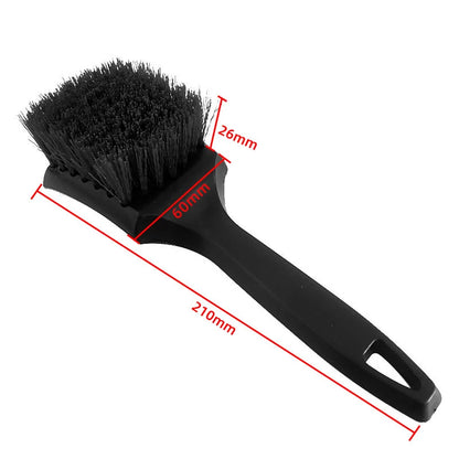 Car Tire Rim Brush Set – Hard Bristle Wheel Hub Cleaning Tools for Tires
