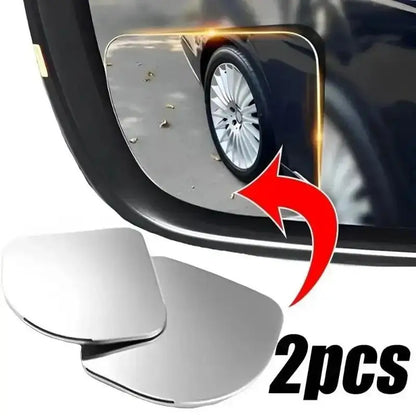 Car Rearview Mirror 360° Adjustable Wide-Angle Blind Spot & Reversing Assist Mirror