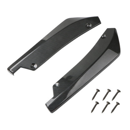 Carbon Fiber Rear Corner Guard – Universal Car Exterior Anti-Collision Accessory